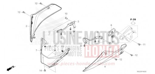 UNDER COWL CB750ACT de 2026
